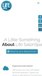 Mobile Screenshot of lifesalonspa.com